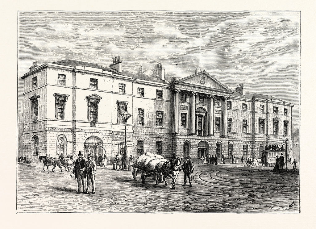 Detail of Edinburgh: The Exchange Buildings Leith by Anonymous