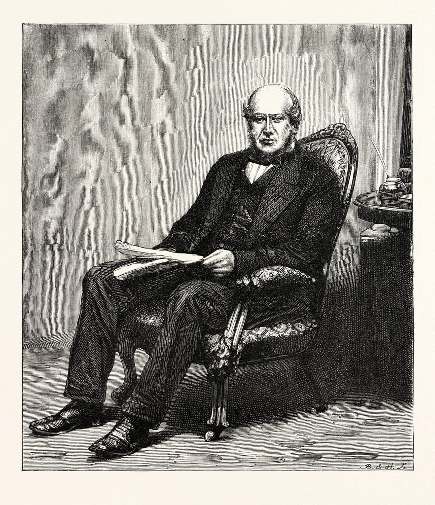 Detail of Sir John Gladstone by Anonymous