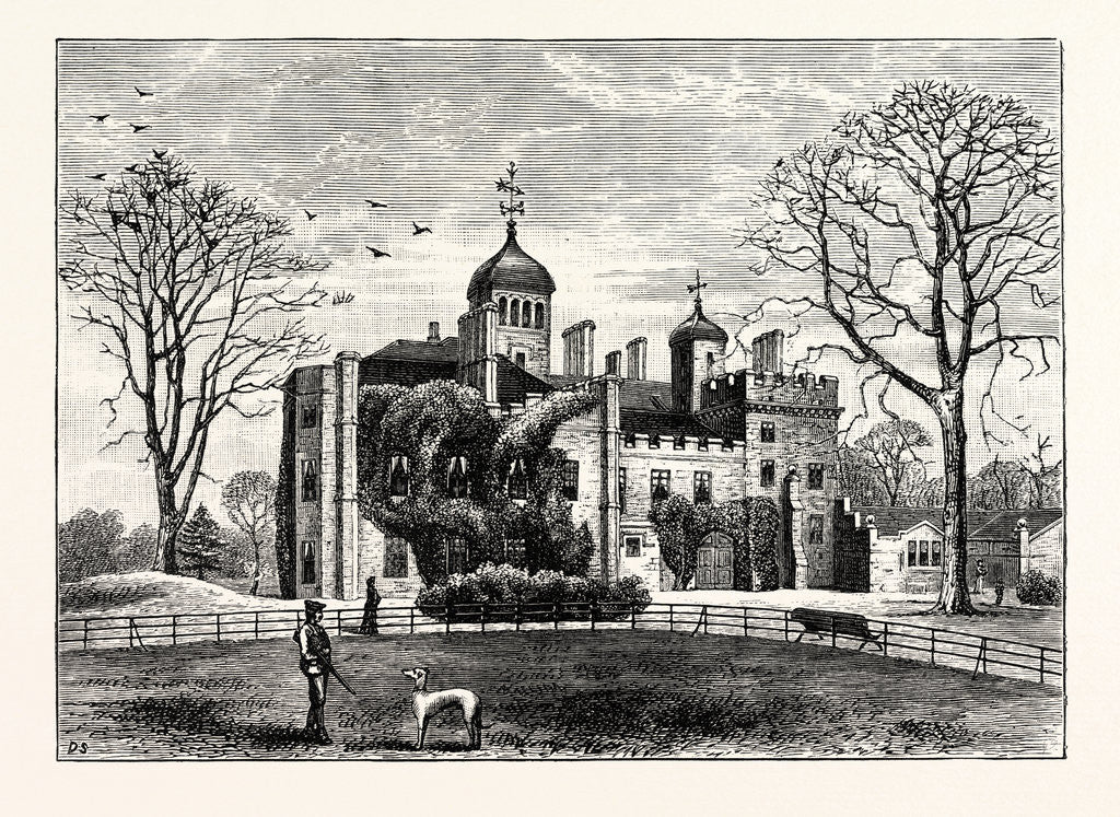 Detail of Edinburgh: Niddrie House by Anonymous