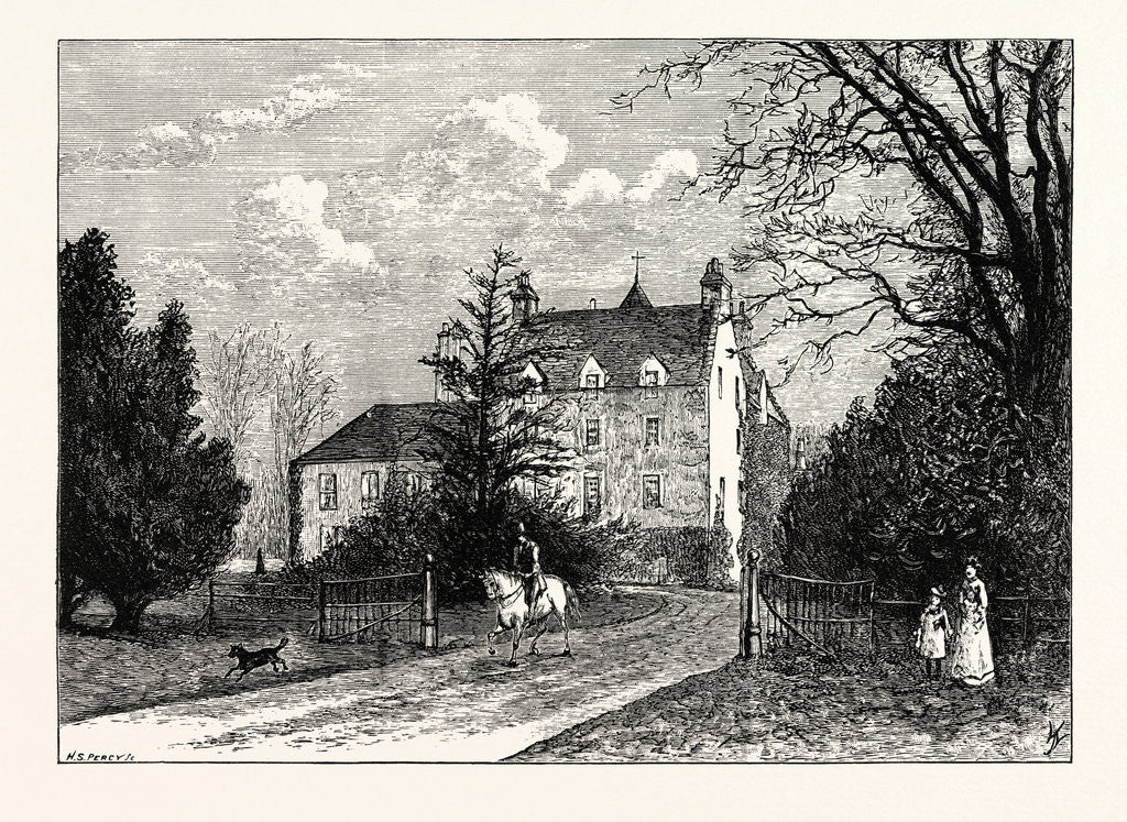 Detail of Edinburgh: Inch House by Anonymous