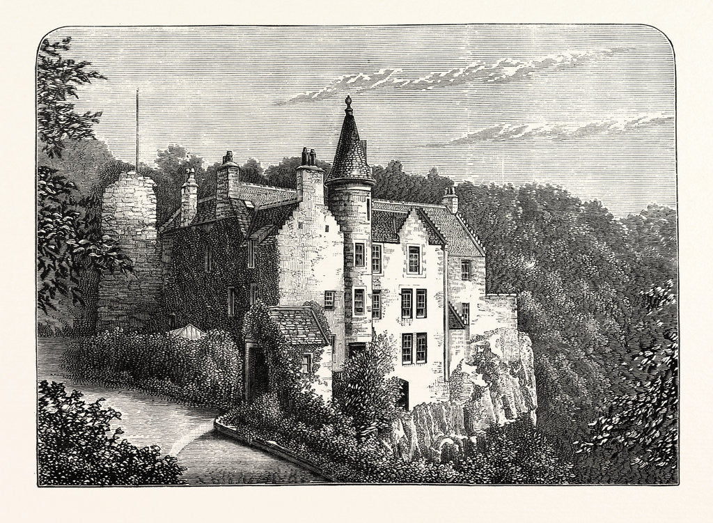Detail of Edinburgh: Hawthornden 1883 by Anonymous