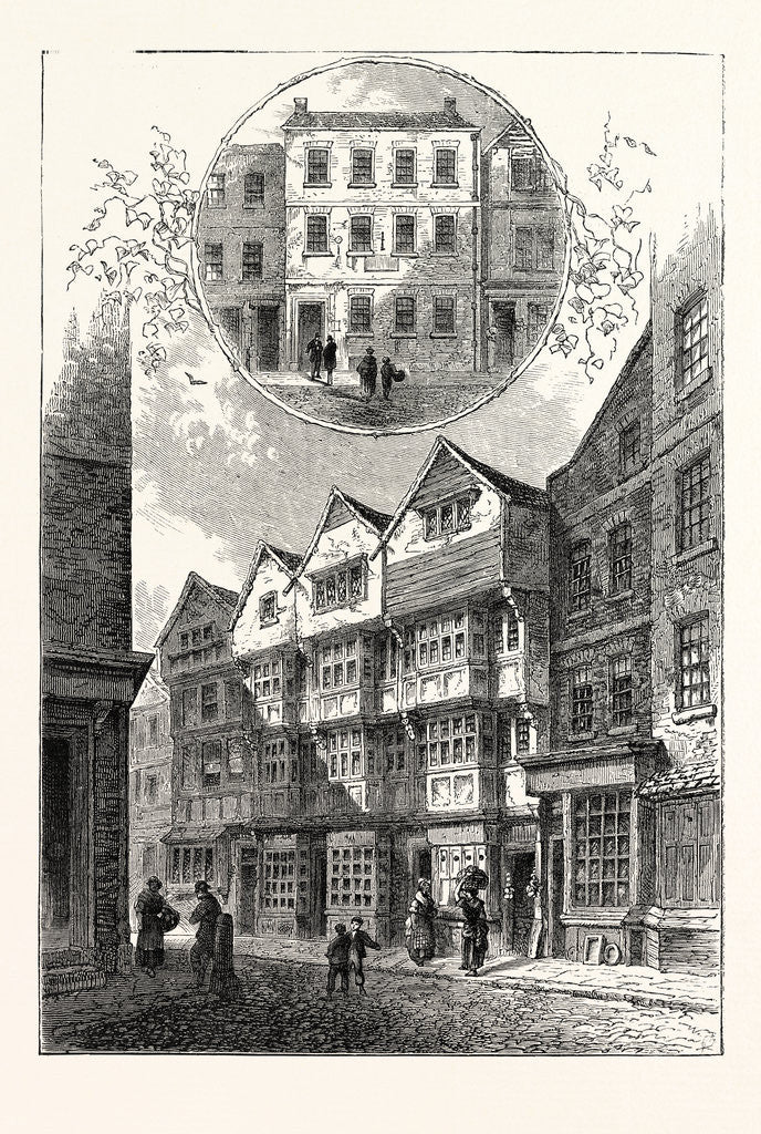 Detail of The Trumpet Afterwards the Duke of York Shire Lane 1778 London by Anonymous