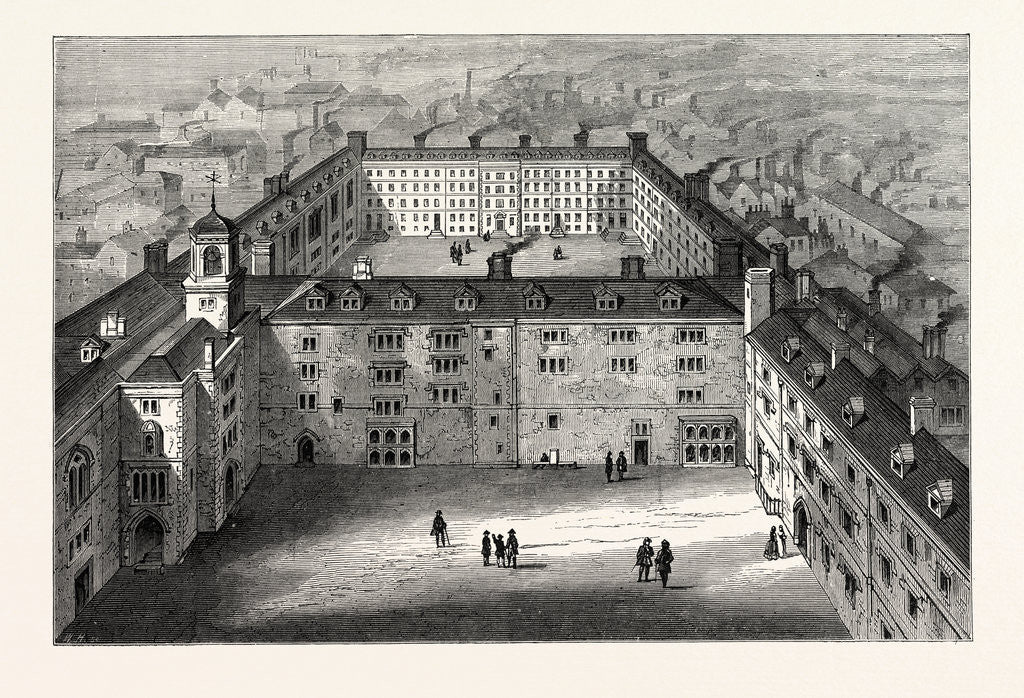 Detail of Bridewell As Rebuilt after the Fire London by Anonymous