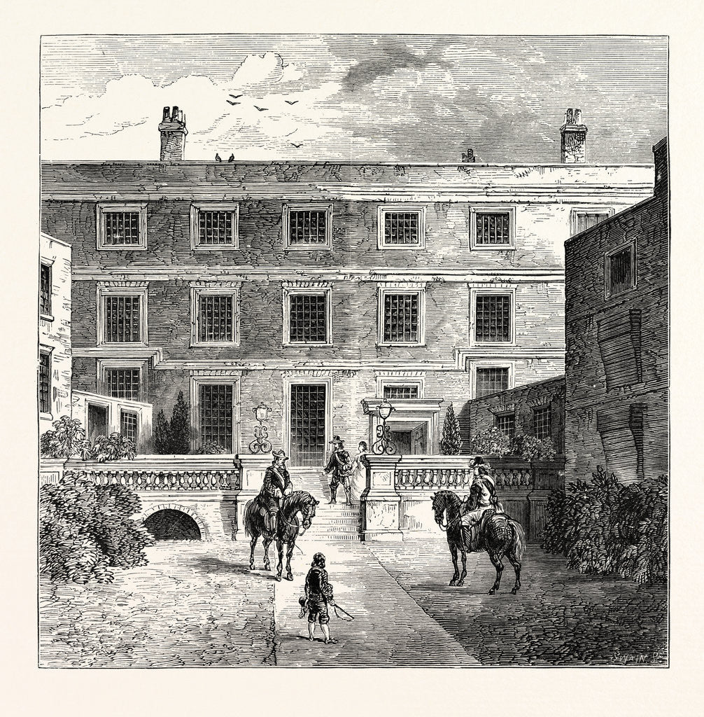 Detail of Sir R. Clayton's House Garden Front London by Anonymous