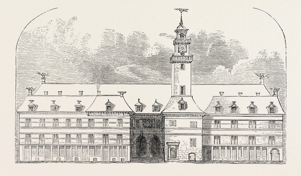 Detail of The First Royal Exchange London by Anonymous