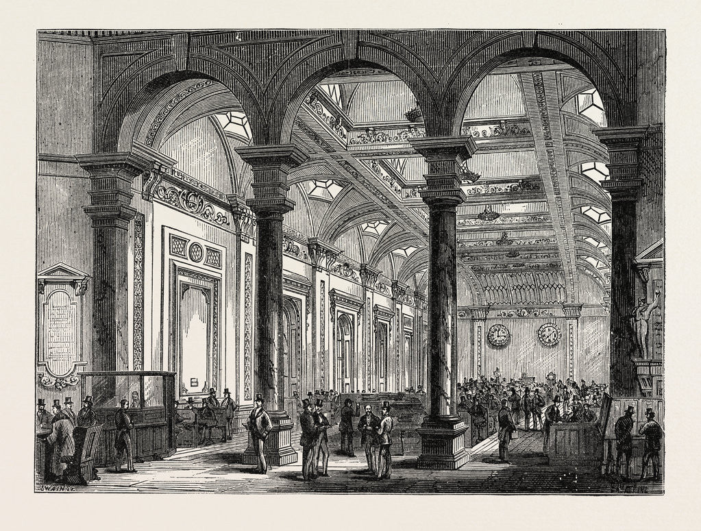 Detail of Interior of Lloyd's London by Anonymous