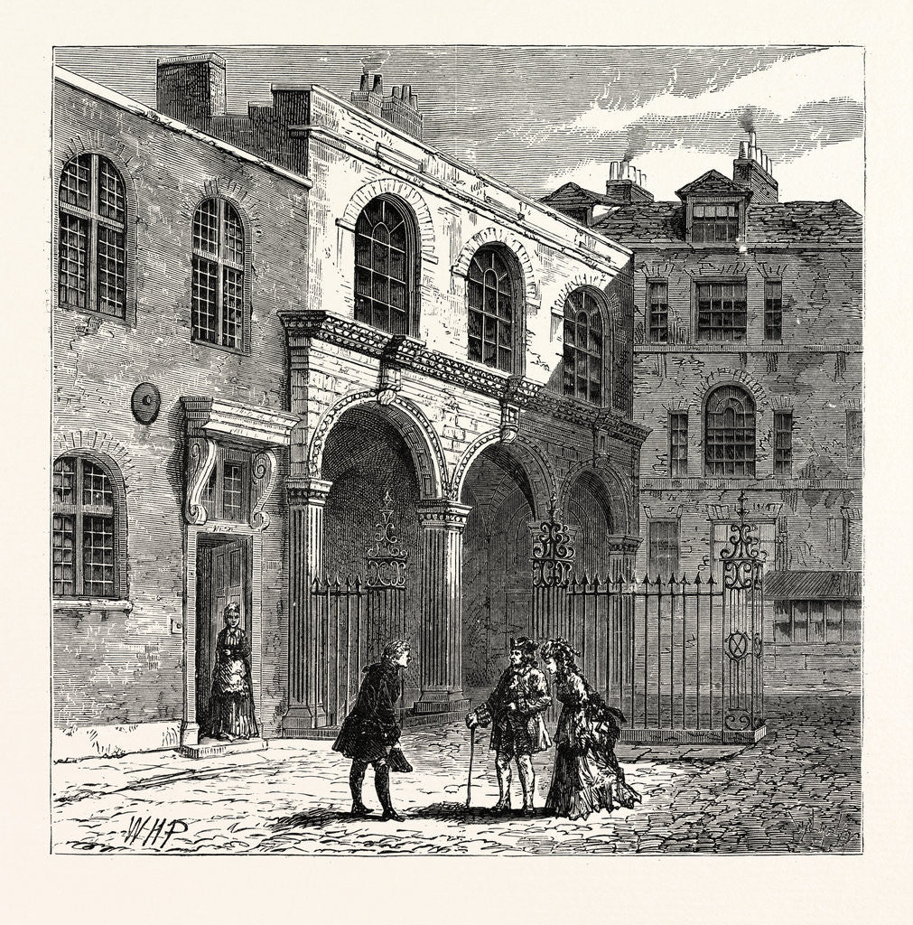 Detail of The Fourth Salters' Hall London by Anonymous