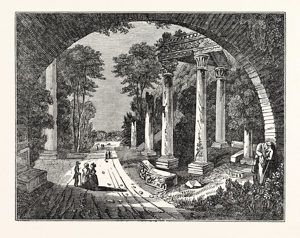 Detail of Dry Arch Under the Road to Blacknest by Anonymous