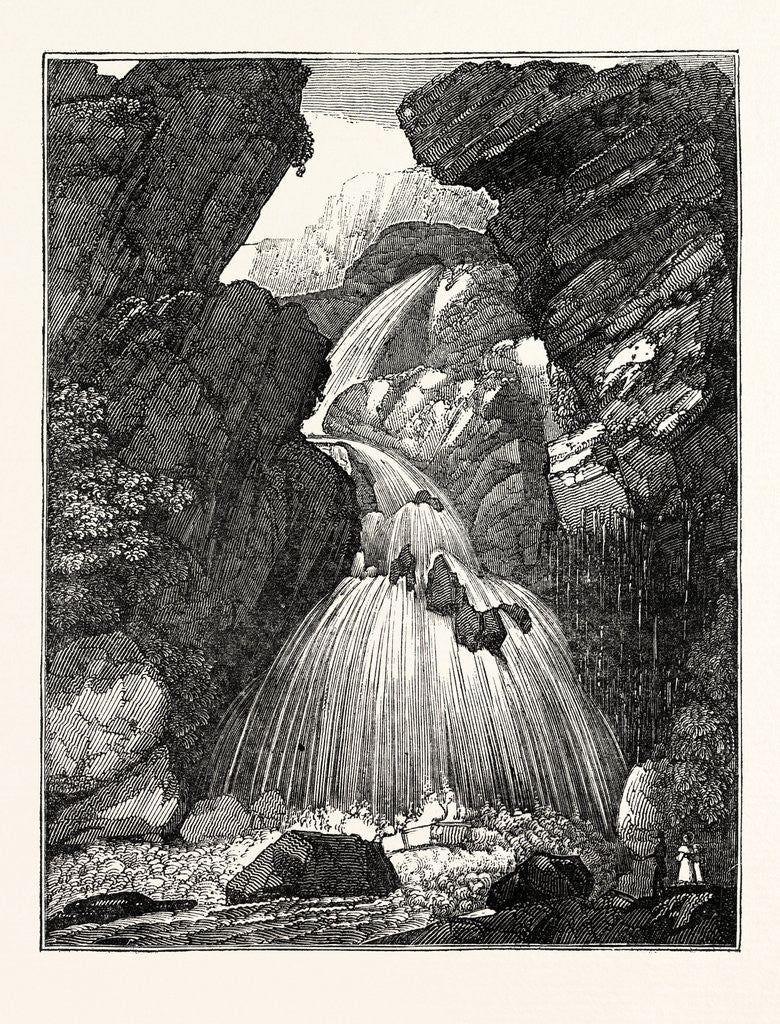 Detail of Goredale: Source of the Air by Anonymous