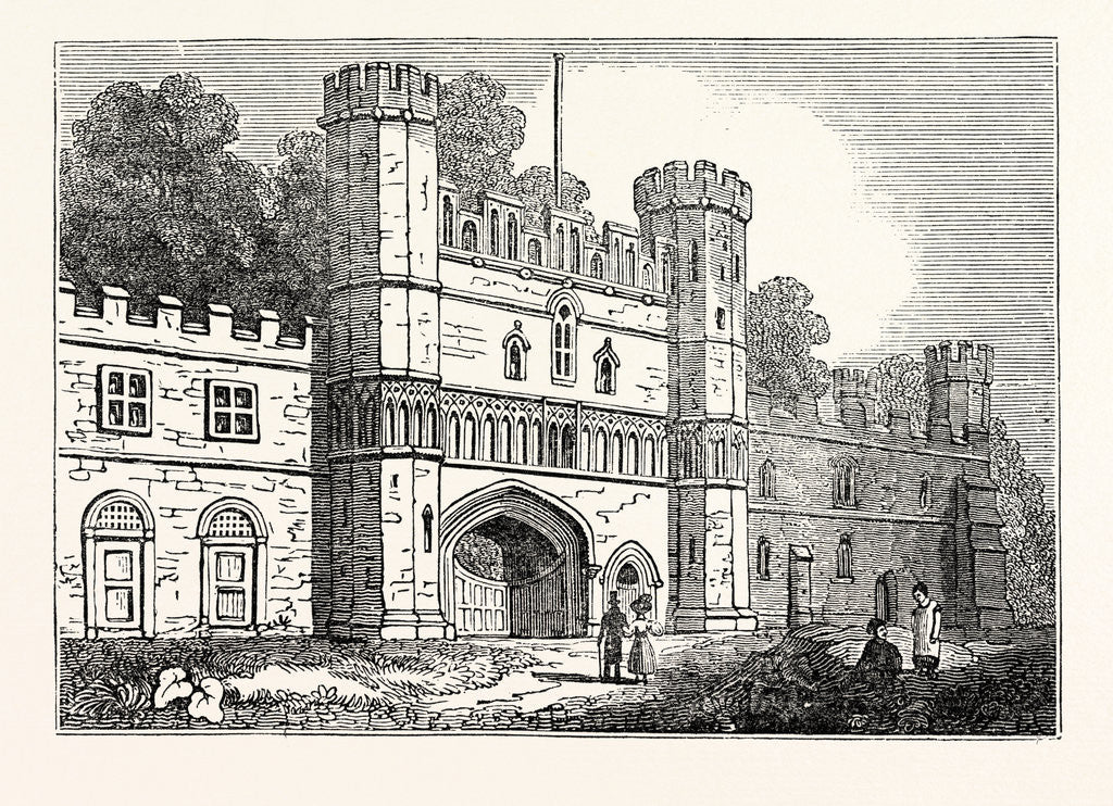 Detail of The Gateway at Battle Abbey Sussex by Anonymous