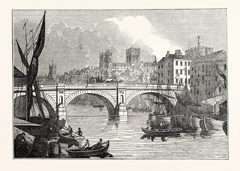 Detail of View of the City of York by Anonymous