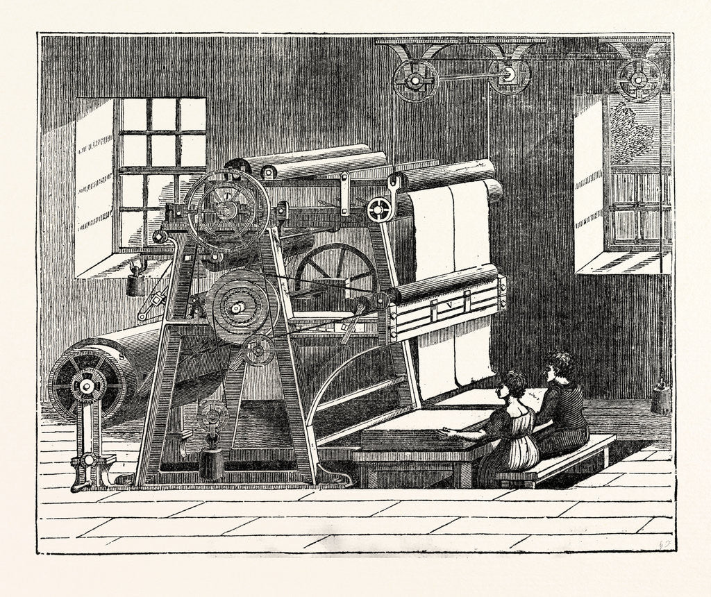 Detail of Paper-Cutting Machine by Anonymous