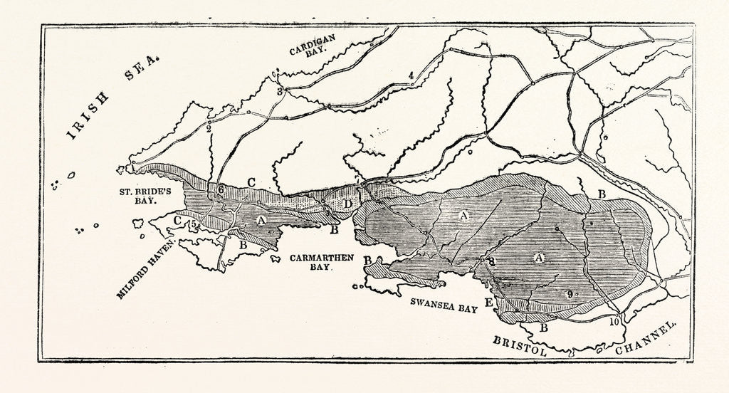 Detail of South Wales by Anonymous