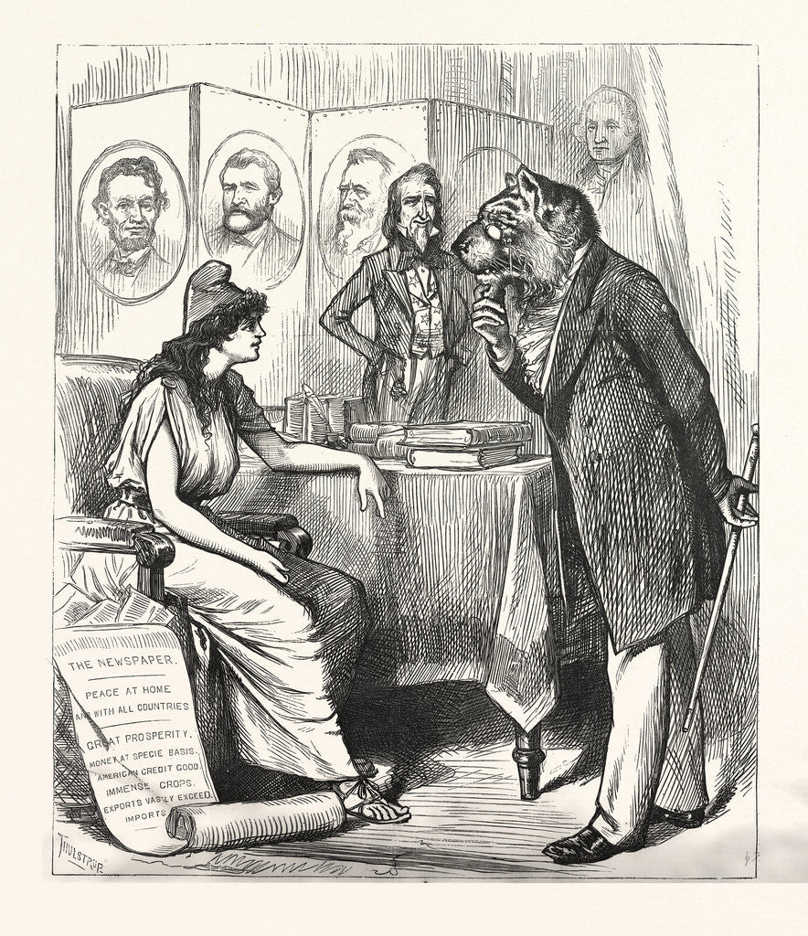 Detail of Change is Necessary Democratic Cry by Anonymous