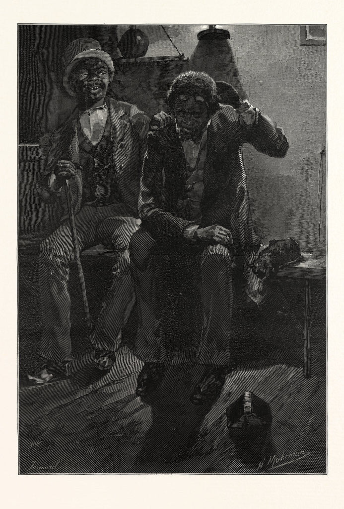 Detail of Long-Suffering and Patient Race by Anonymous