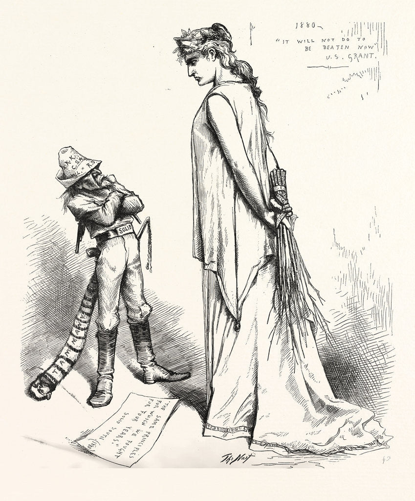 Detail of Solid and Defiant Ever, Woman, Man, Soldier by Anonymous