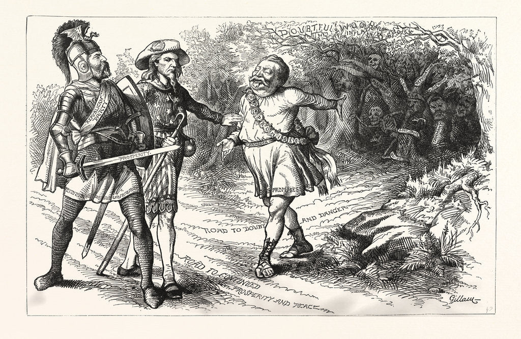 Detail of New Pilgrim's Progress by Anonymous