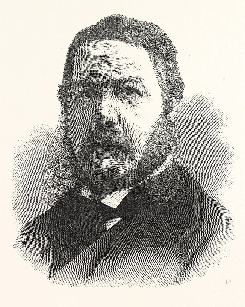 Detail of Chester Arthur, Vice-President-Elect the United States by Anonymous