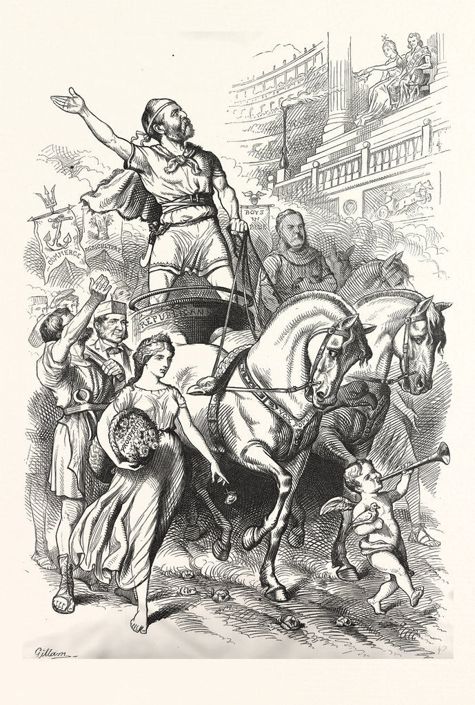 Detail of Victory! by Anonymous