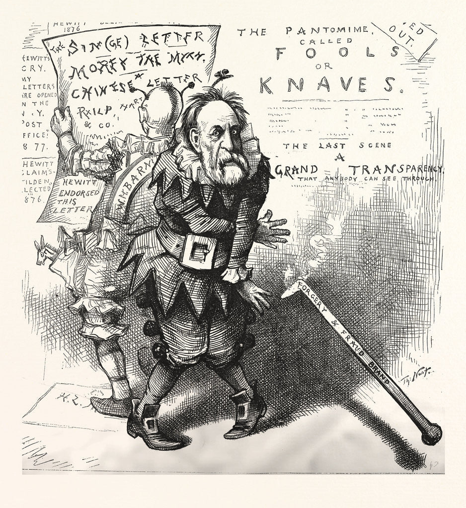 Detail of Heat of Last Political Campaign. Innocent Hewitt Gets Hold of the Wrong End by Anonymous