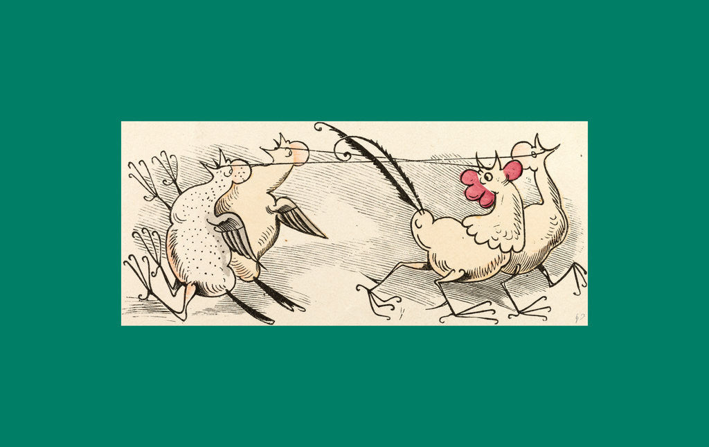 Detail of Schnaken and Schnurren, 1866, Mosquitoes and Purring by Anonymous