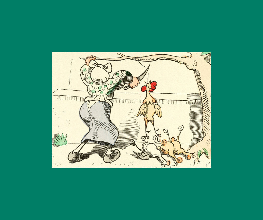 Detail of Schnaken and Schnurren, 1866, Mosquitoes and Purring by Anonymous