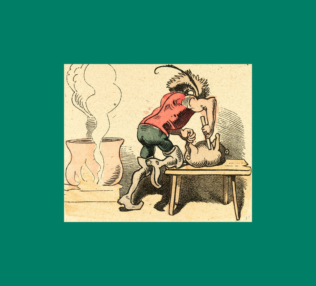 Detail of Schnaken and Schnurren, 1866, Mosquitoes and Purring by Anonymous