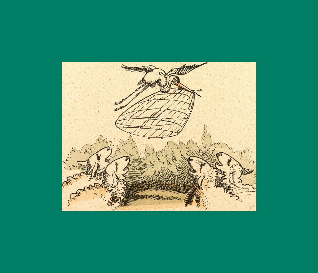 Detail of Schnaken and Schnurren, 1866, Mosquitoes and Purring by Anonymous