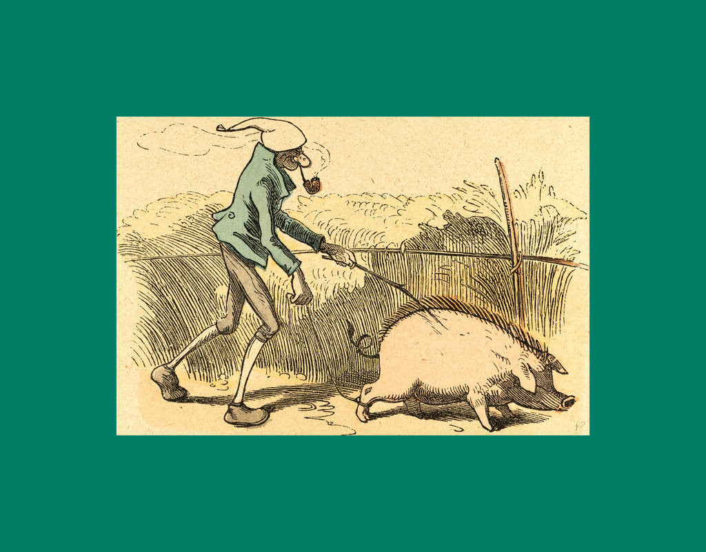 Detail of Schnaken and Schnurren, 1866, Mosquitoes and Purring by Anonymous