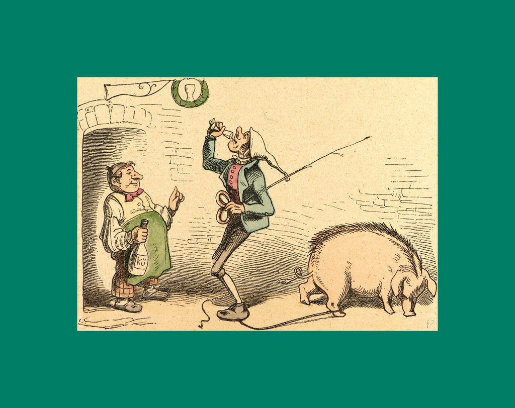 Detail of Schnaken and Schnurren, 1866, Mosquitoes and Purring by Anonymous