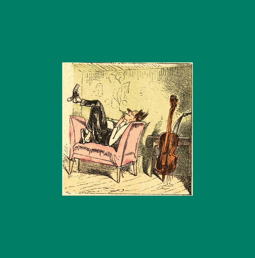 Detail of Schnaken and Schnurren, 1866, Mosquitoes and Purring by Anonymous