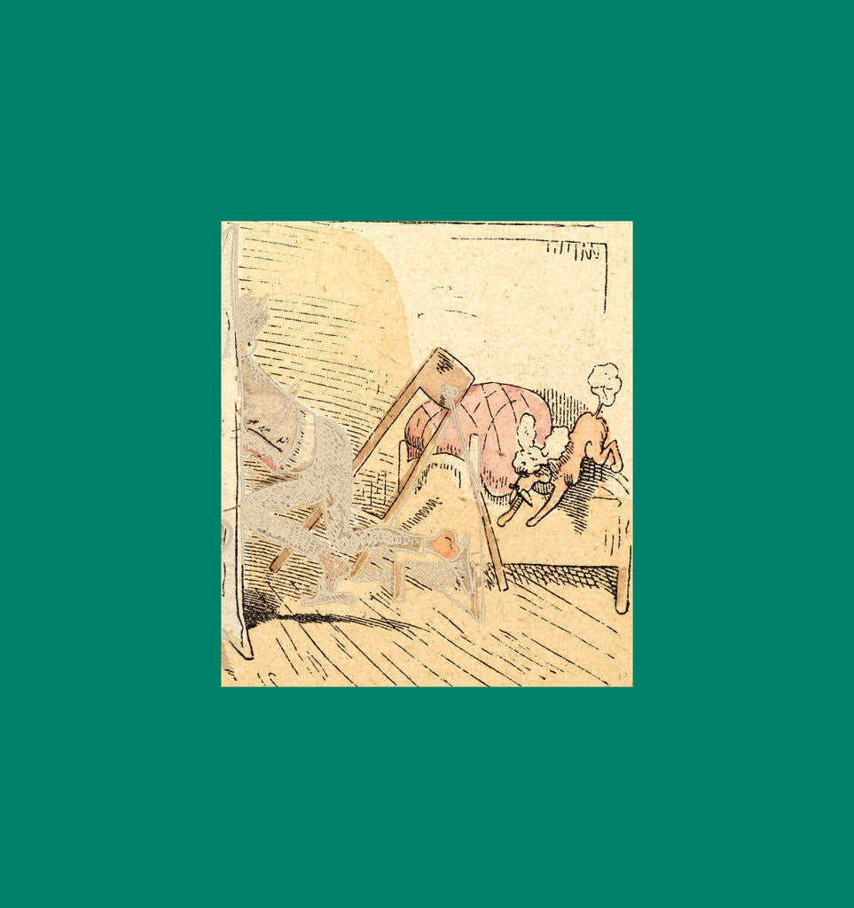 Detail of Schnaken and Schnurren, 1866, Mosquitoes and Purring by Anonymous