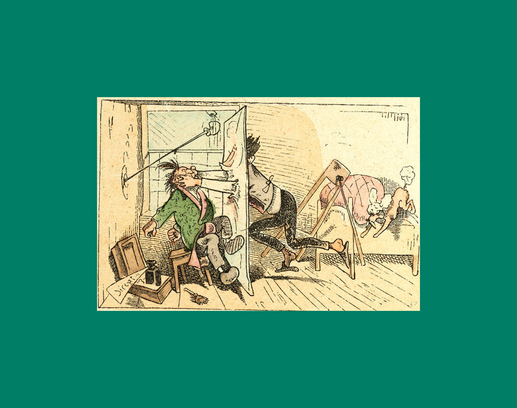 Detail of Schnaken and Schnurren, 1866, Mosquitoes and Purring by Anonymous