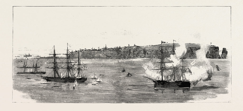 Detail of The Cession of Heligoland to Germany by Anonymous