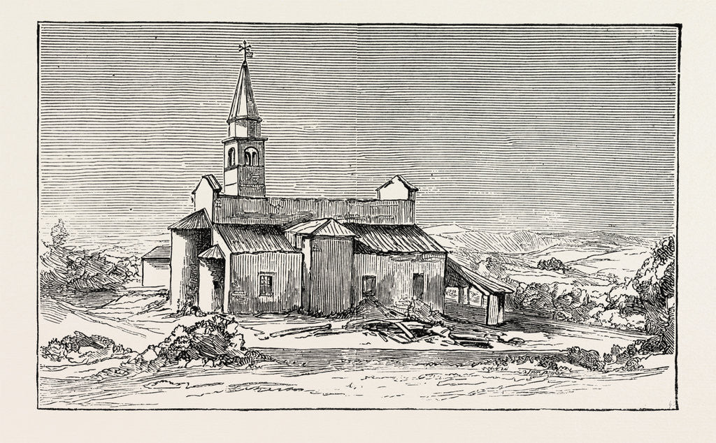Detail of The Earthquake in Italy: The Church of Conegliano, Where 34 Persons Were Killed and 25 Were Wounded by Anonymous