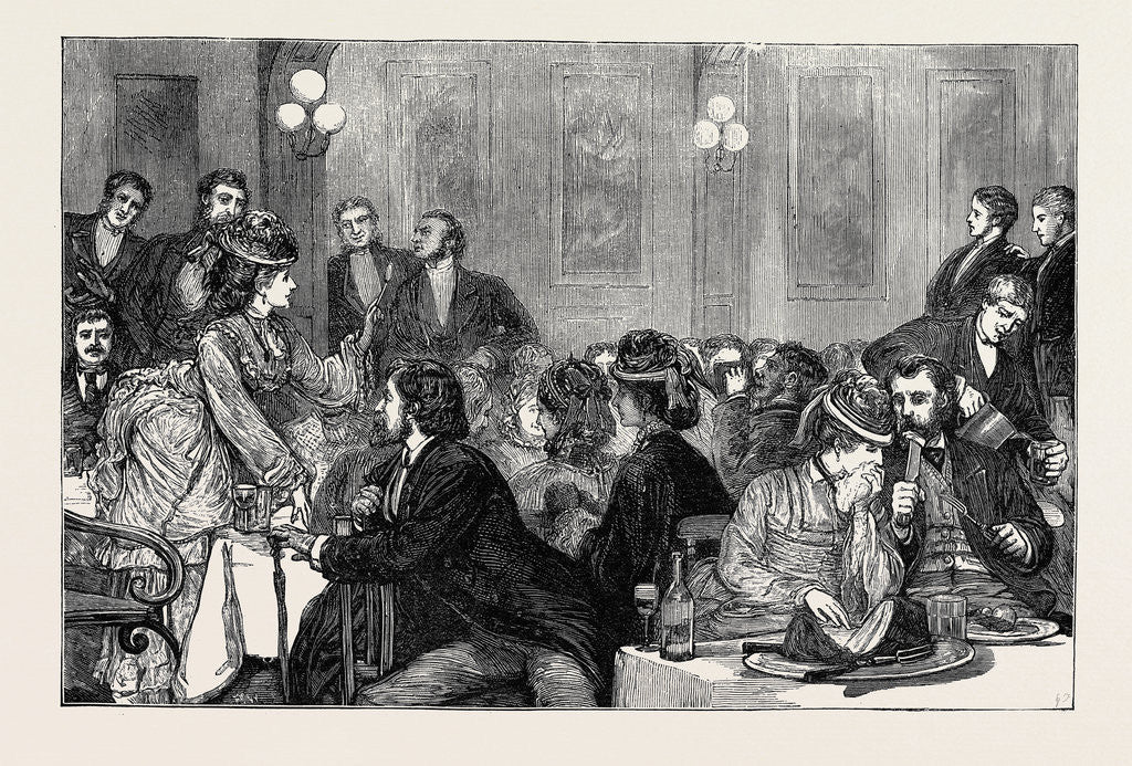 Detail of An Australian-Meat Supper at Newcastle-on-Tyne by Anonymous