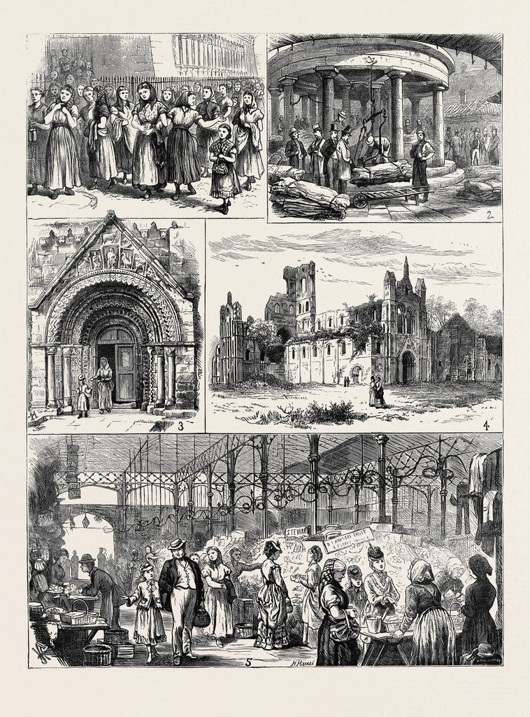 Detail of A Visit to Leeds by Anonymous