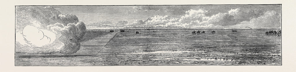 Detail of Our Foreign Critics at Shoeburyness: The Running Target by Anonymous