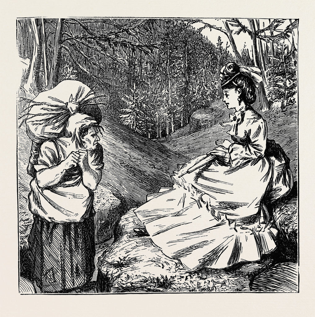 Detail of In the Harz Mountains: Work and Play by Anonymous