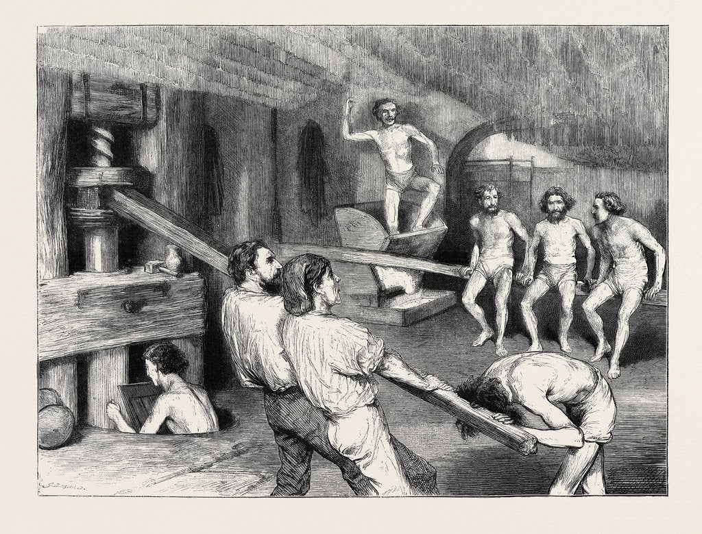 Detail of Macaroni Makers at Naples by Anonymous