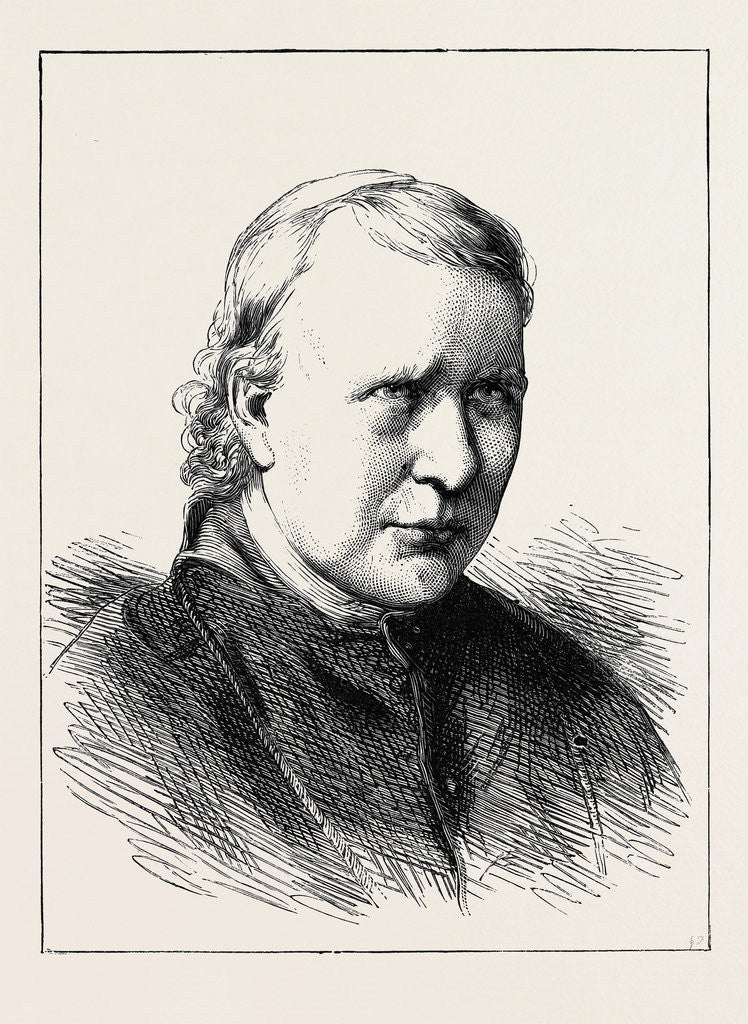 Detail of The Civil War in Callan: Cardinal Cullen by Anonymous