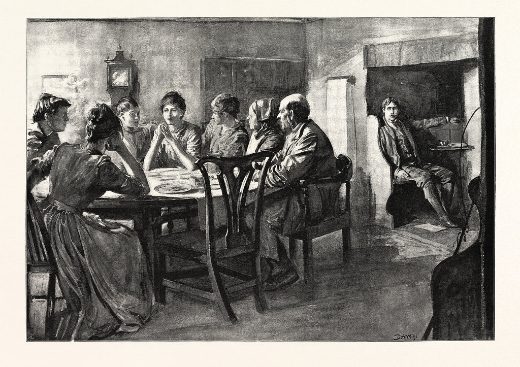 Detail of Tess of the D'Urbervilles: I Don't Know About Ghosts, She Was Saying by Anonymous