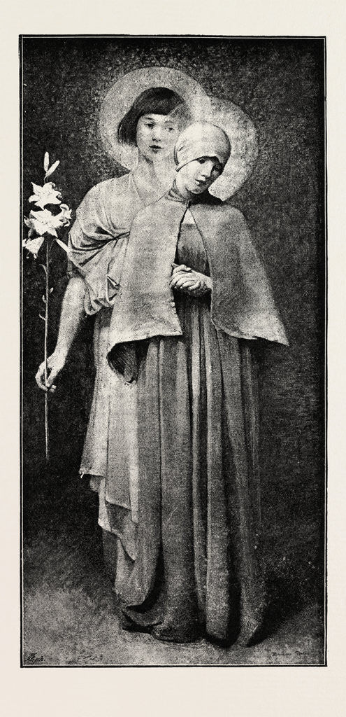 Detail of Hail, Mary ! by Anonymous