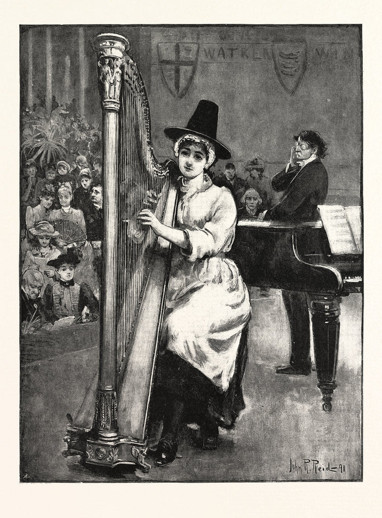 Detail of A Popular Soloist: The Recent Eisteddfod at Swansea by Anonymous