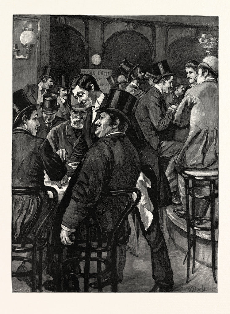 Detail of London: The Luncheon Hour by Anonymous