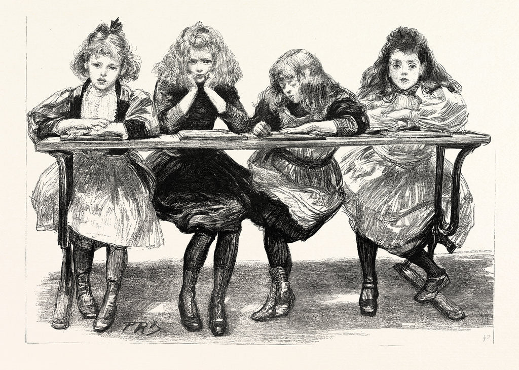 Detail of Free Education: A Difficult Problem by Anonymous
