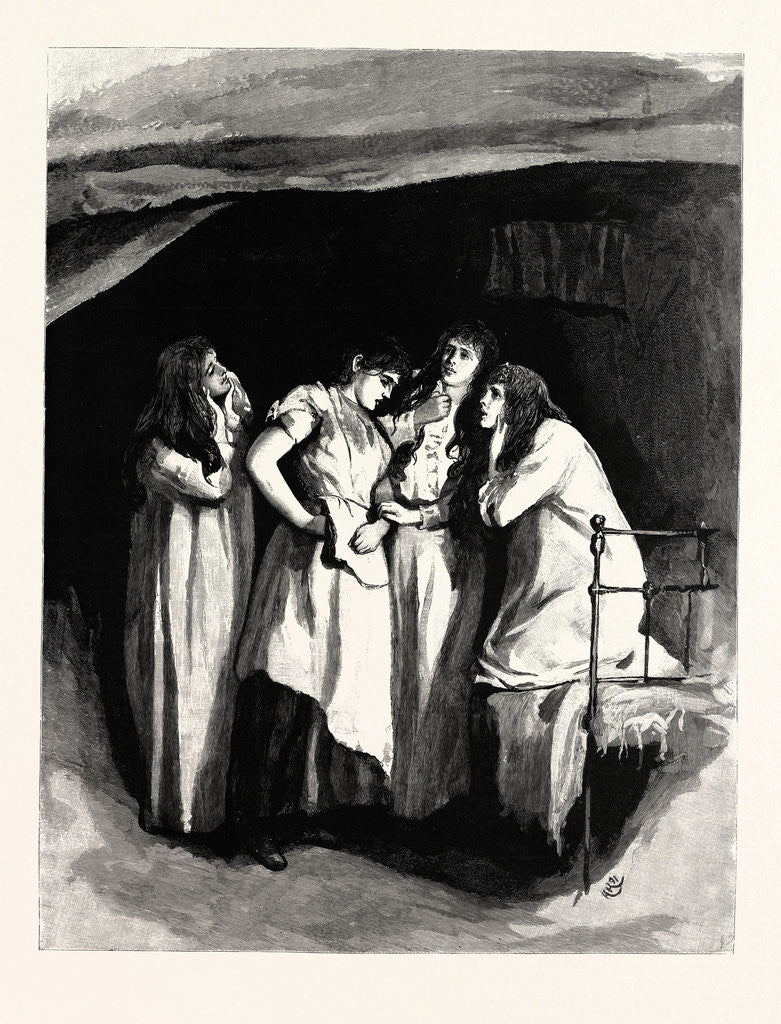 Detail of Tess of the D'Urbervilles: You Be Going to Marry Him? Asked Marian by Anonymous