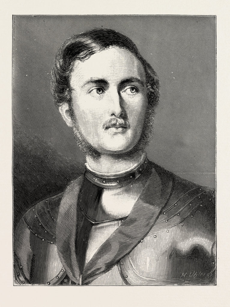 Detail of H.R.H. Prince Albert, at the Age of Twenty-Four by Anonymous