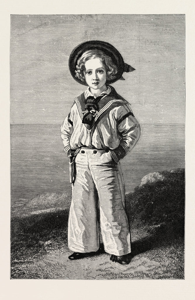 Detail of H.R.H. The Prince of Wales at the Age of Six by Anonymous