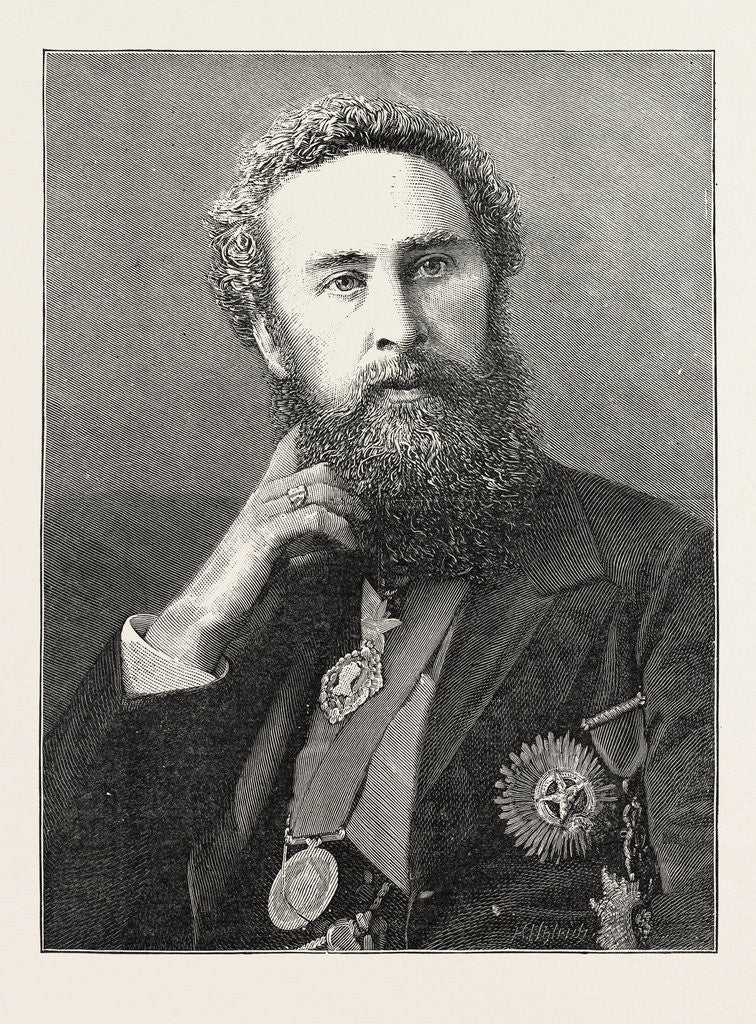 Detail of The Late Right Hon. The Earl of Lytton, G.C.B. by Anonymous